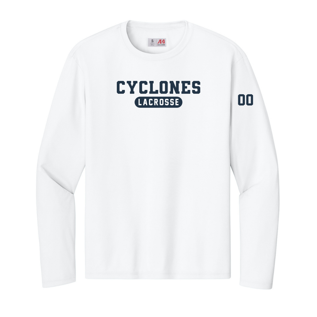 SS Girls Lax A4 Cooling Performance Long Sleeve Tee
