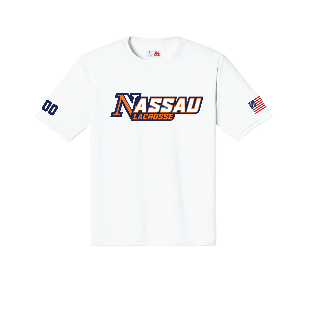 Nassau Lacrosse A4 Cooling Performance Short Sleeve Tee - A4N3142