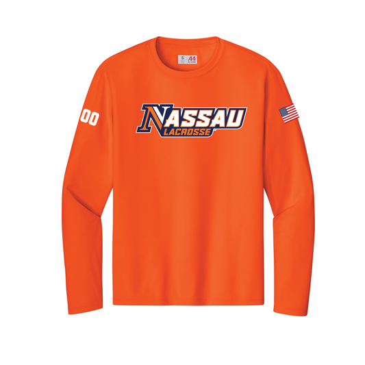 Nassau Lacrosse A4 Cooling Performance Long Sleeve Tee