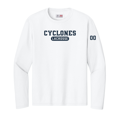 SS Girls Lax A4 Cooling Performance Long Sleeve Tee