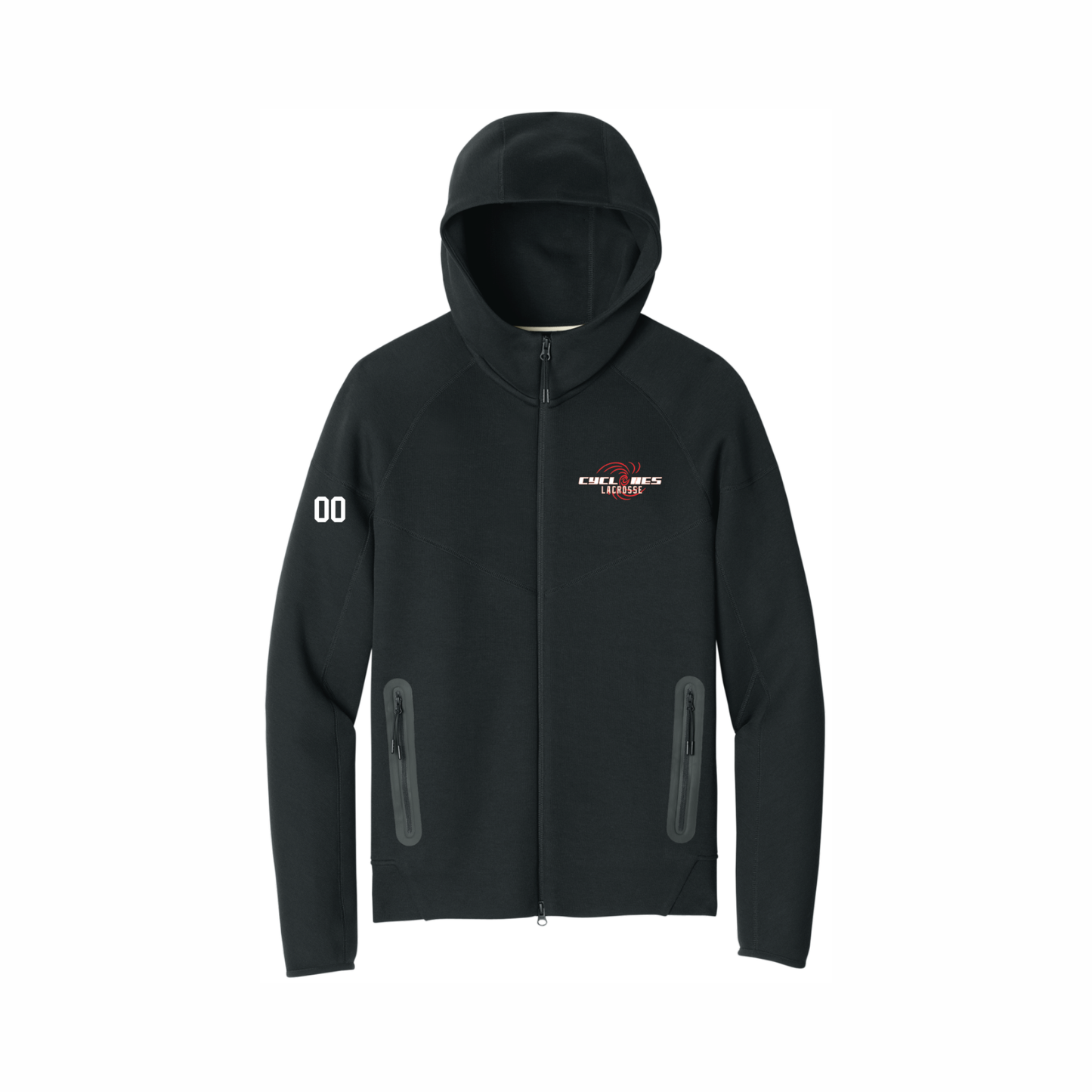 Embroidered Nike Tech Fleece Full-Zip Hoodie