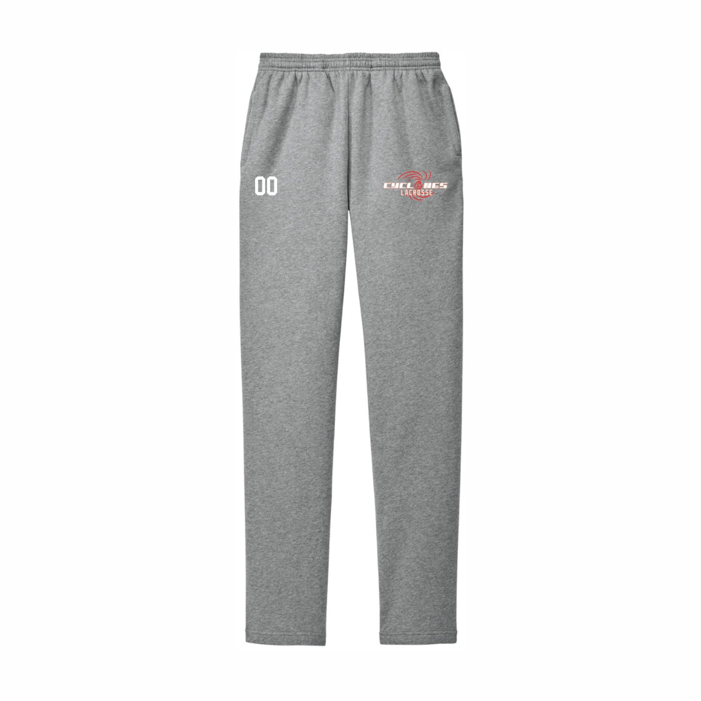 Embroidered Sport-Tek® Open Bottom Sweatpant