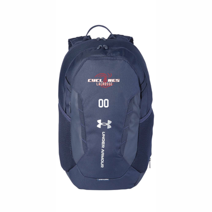 Embroidered Under Armour Hustle Backpack 6.0