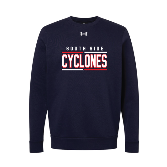 South Side Cyclones Under Armour Team Icon Fleece Crew - 6014160