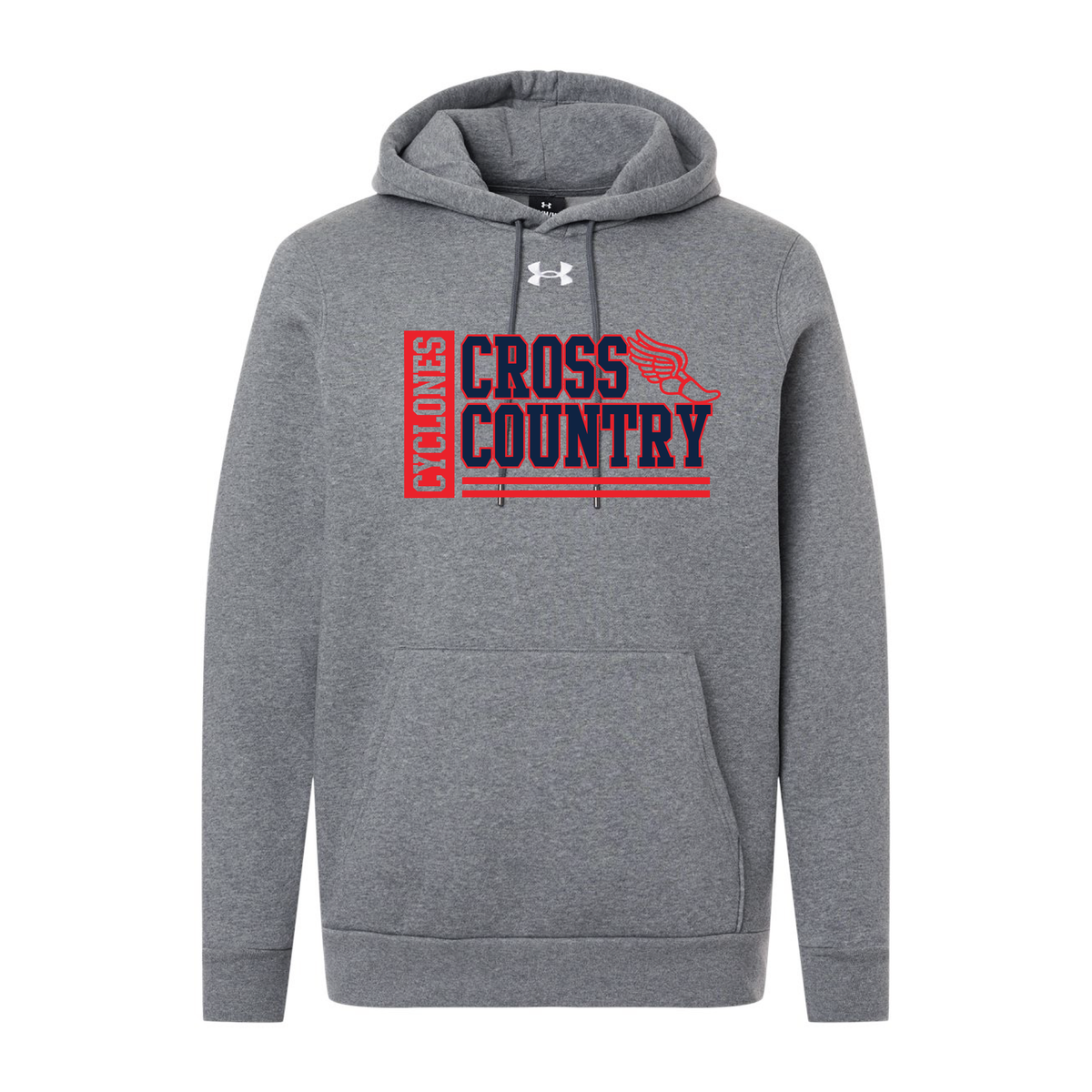 South Side Cross Country Under Armour Team Icon Fleece Hooded Sweatshirt - 6014161
