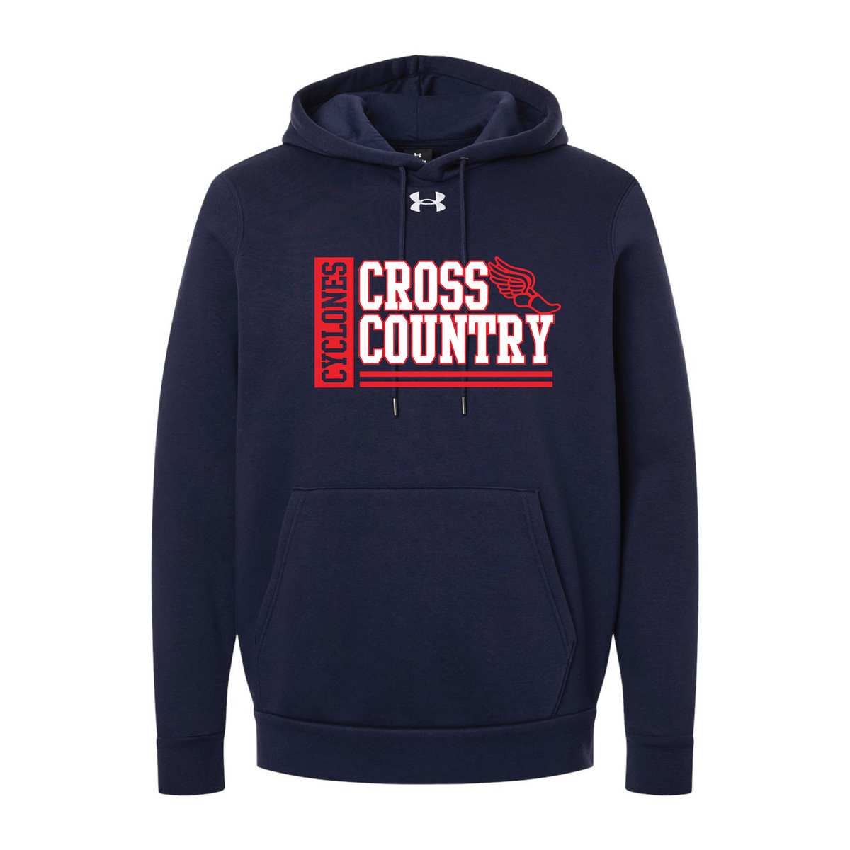 South Side Cross Country Under Armour Team Icon Fleece Hooded Sweatshirt - 6014161