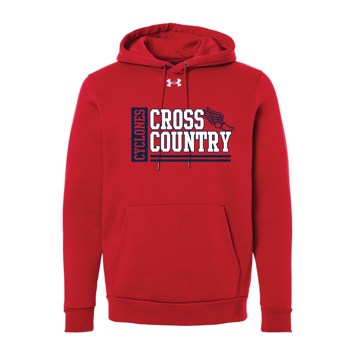 South Side Cross Country Under Armour Team Icon Fleece Hooded Sweatshirt - 6014161