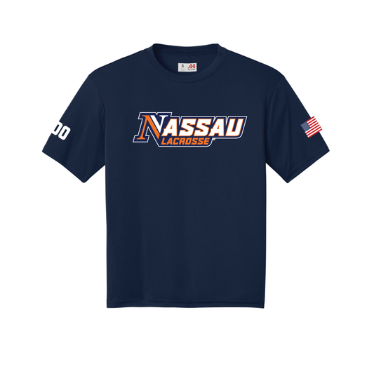 Nassau Lacrosse A4 Cooling Performance Short Sleeve Tee - A4N3142