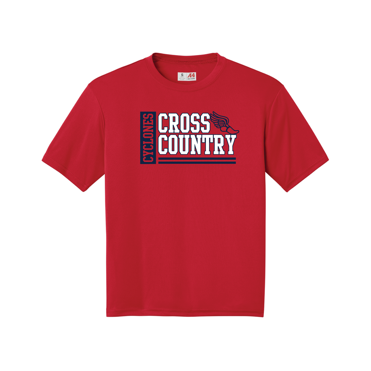 South Side Cross Country A4 Cooling Performance Short Sleeve Tee - A4N3142
