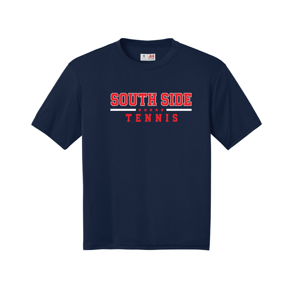South Side Tennis A4 Cooling Performance Short Sleeve Tee - A4N3142