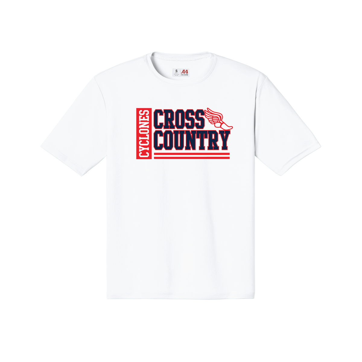 South Side Cross Country A4 Cooling Performance Short Sleeve Tee - A4N3142