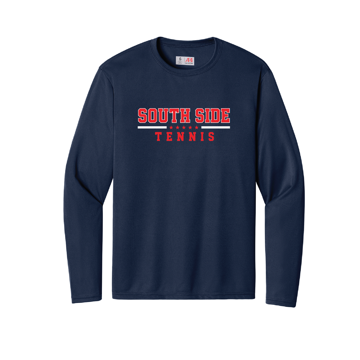South Side Tennis A4 Cooling Performance Long Sleeve Tee - A4N3165