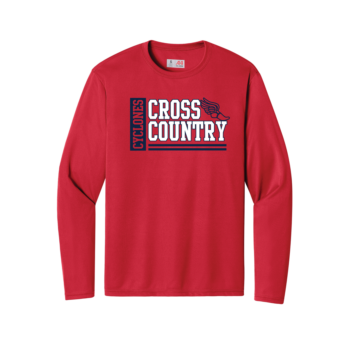South Side Cross Country A4 Cooling Performance Long Sleeve Tee - A4N3165