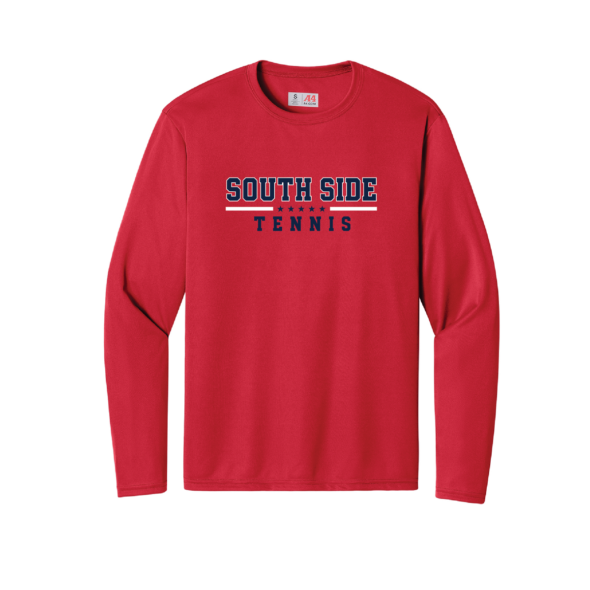 South Side Tennis A4 Cooling Performance Long Sleeve Tee - A4N3165