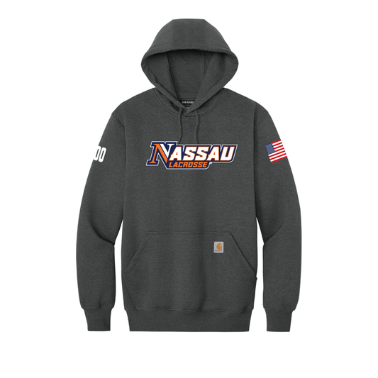 Nassau Lacrosse Carhartt® Rain Defender® Paxton Heavyweight Hooded Sweatshirt - CT100615