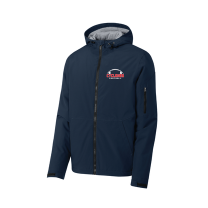 Cyclone Football Sport-Tek® Waterproof Insulated Jacket