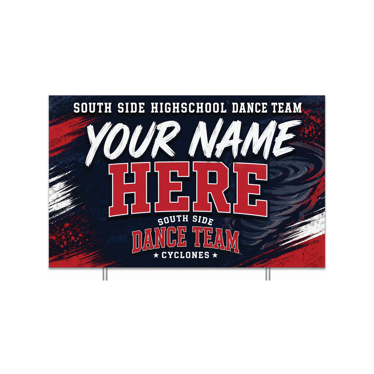 South Side Dance 16 x 20 Lawn Sign